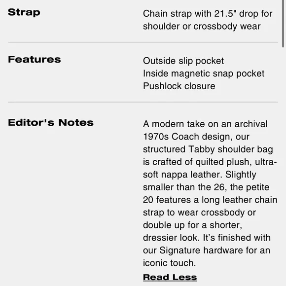 Tabby Shoulder Bag 20 With Pillow Quilting - Dark Ruby - Picture 13 of 13